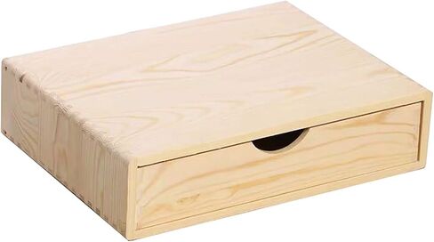 Desktop File Drawer - 4/3/2/1 Tier Quality Wood Desk Organizer, File Cabinets, for Desktop Office Supplies, Vanity, Kitchen and Home.,4 Layers in Saudi Arabia