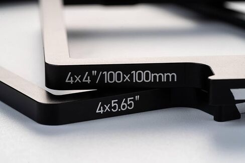 NiSi Cinema C5 Matte Box Starter Kit | مرحلتان، مشبك 95 مم، خفيف الوزن، فتحات لمرشح واحد لكل 4x4 و4x5.65 | محولات 67/72/77/82، صواني الفلتر، حقيبة السفر | التصوير السينمائي والفيديو in Kuwait