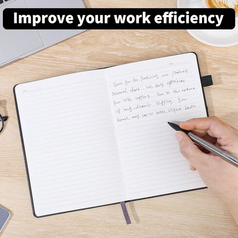 160 Pages Lined Journal Notebook, 5.7" X 8.3" Writing & Journaling Hardcover Executive Notebooks for Student Worker Women Men Notepads Journals for Writing Travel & Organization, Black in Kuwait