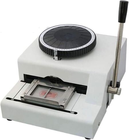 for Dog ID Card Tag Military Embossing Stamping Letter Manual Machine,72 Characters Metal Stainless Steel Stamping Machine with 20pcs DIY Dog Tags in Saudi Arabia