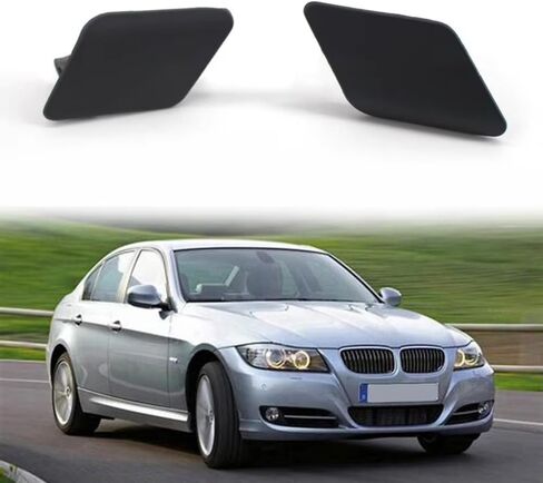 2 X الجبهة غسالة يغطي ل BMW 3 سلسلة F30 320i 328i 335i 2012-2015 51117293032,51117293031 فوهة غسالة الضوء الأمامي غطاء غطاء in Kuwait