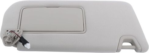 munirater 1Pcs Sun Visor Gray Right Passenger Side RH with Light and Cosmetic Mirror Replacement for Altima 2019 2020 2021 2022 2023 2024 96400-6CA3C in Saudi Arabia