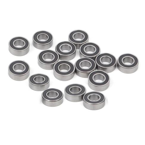 أجزاء لـ Tamiya 2WDH لـ BBX BB-01 1/10 16 قطعة من الألومنيوم 1150 مجموعة محمل كروي ترقيات ترقية قطع غيار الملحقات (أسود) in Kuwait