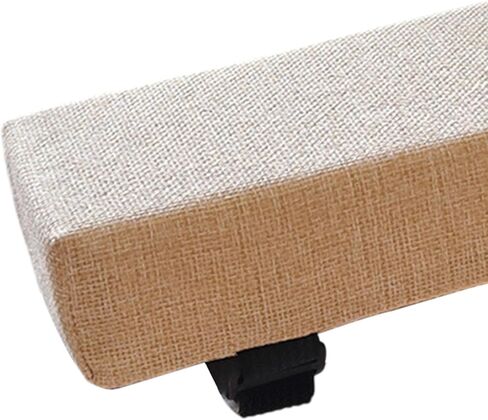 2X Armrest Pad Chair Arm Rest Armrest Support Pillow Elbow Support Pillow for Office Chair, Beige in Saudi Arabia
