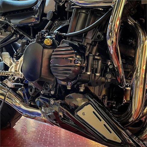علبة المرافق، غطاء علبة المرافق مناسب لـ Z900RS Cafe 2018-2023 مجموعة غطاء علبة المرافق 2019-2022 Z 900RS مجموعة غطاء حماية المحرك (فضي) in Kuwait