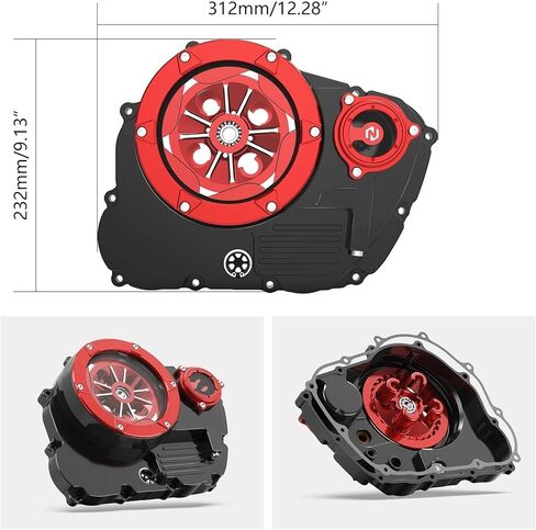 علبة المرافق ، غطاء علبة المرافق صالح لهوندا XR650L XR 650L 1993-2024 الجانب الأيمن محرك مخلب غطاء حماية غطاء مرشح النفط علبة المرافق الإسكان in Kuwait