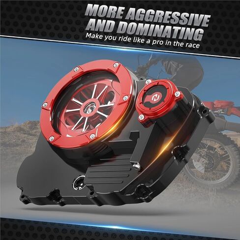 علبة المرافق ، غطاء علبة المرافق صالح لهوندا XR650L XR 650L 1993-2024 الجانب الأيمن محرك مخلب غطاء حماية غطاء مرشح النفط علبة المرافق الإسكان in Kuwait