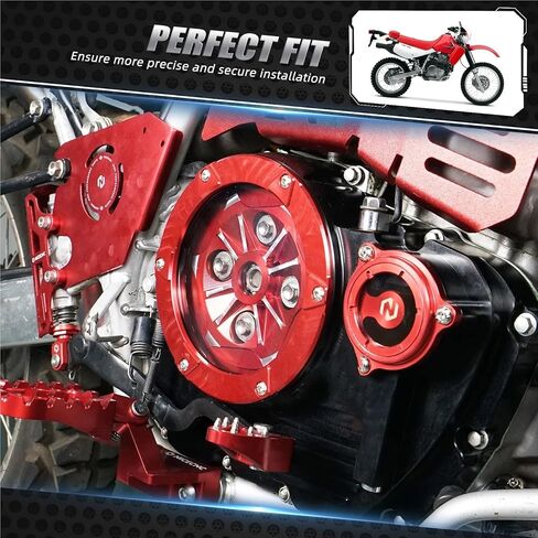 علبة المرافق ، غطاء علبة المرافق صالح لهوندا XR650L XR 650L 1993-2024 الجانب الأيمن محرك مخلب غطاء حماية غطاء مرشح النفط علبة المرافق الإسكان in Kuwait