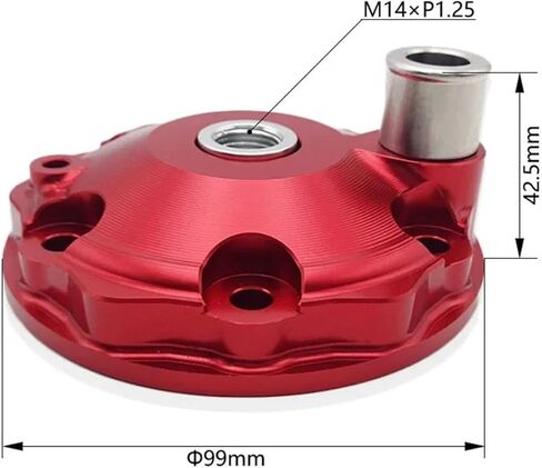 علبة المرافق، غطاء علبة المرافق مناسب لـ Koshine KTM Husqvarna GASGAS 125cc 150cc جزء المحرك غطاء رأس الأسطوانة مجموعة علبة المرافق الداخلية (125cc برتقالي) in Kuwait