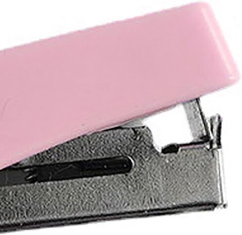 Mini Stapler Set, Cute Small Stapler Hand Held Desk Stapler and 10# 500Pcs Staples for Office School Supplies(Pink) in Saudi Arabia