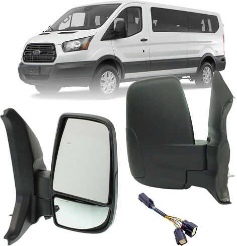 مرآة جانبية بديلة للسائق بدون مؤشر تناسب Ford Transit 150 250 350 من 2015-فصاعدا in Saudi Arabia