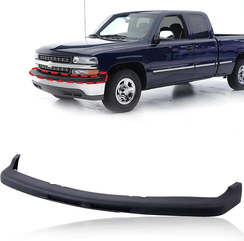 CarPartsDepot Front Bumper Upper Cover Trim Compatible With 1999-2002 Silverado 1500 2500 3500 & 2000-2006 Tahoe GM1051103 15050703 in Saudi Arabia