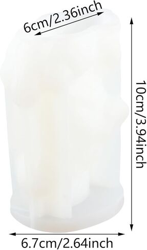 Wolf Candle Molds Wolf Head Candle Mold Wolves Silicone Molds Wolves Epoxy Resin Mold for Candle Making Candles Aromatherapy Gypsum Candles Resin Clay Craft in Saudi Arabia