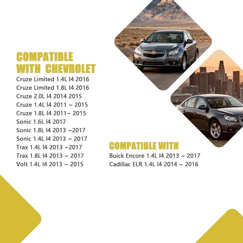 مستشعر درجة حرارة سائل التبريد متوافق مع 2011-2017 تشيفي تراكس سونيك كروز 2011-2017 بويك إنكور استبدال #213-4688 55591401 in Kuwait