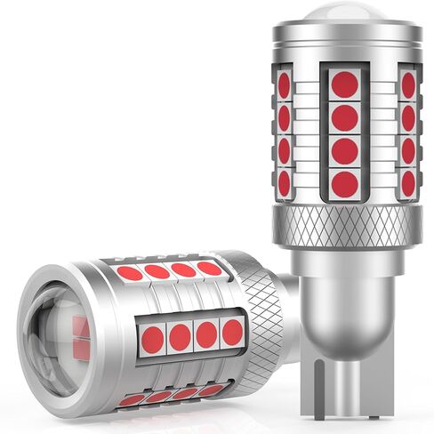 FAXCARS 921 912 لمبات LED في المنتصف ارتفاع جبل توقف ضوء الفرامل الثالث 1000K ضوء شحن سرير أحمر 6500K مجموعات كومبو بيضاء لرام سيلفرادو F150 F250 F350 سييرا، CANBUS خالية من الأخطاء ضد فرط فلاش in Kuwait