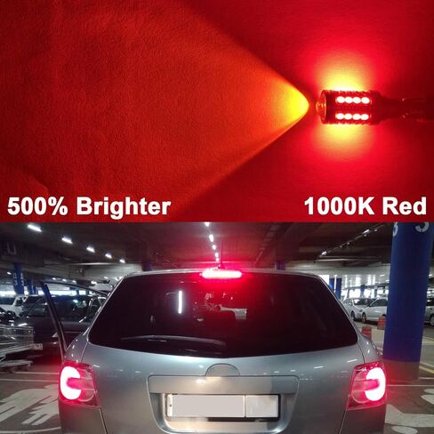 FAXCARS 921 912 لمبات LED في المنتصف ارتفاع جبل توقف ضوء الفرامل الثالث 1000K ضوء شحن سرير أحمر 6500K مجموعات كومبو بيضاء لرام سيلفرادو F150 F250 F350 سييرا، CANBUS خالية من الأخطاء ضد فرط فلاش in Kuwait