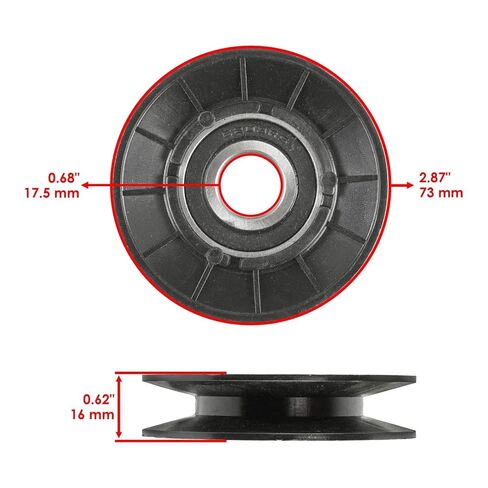 Idler Pulley for Transmission Belt for JD LA100 LA105 LA110 LA115 LA120 in Saudi Arabia