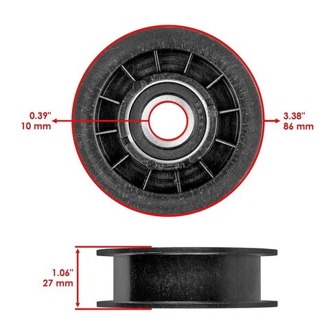 Idler Pulley for Transmission Belt for JD LA100 LA105 LA110 LA115 LA120 in Saudi Arabia
