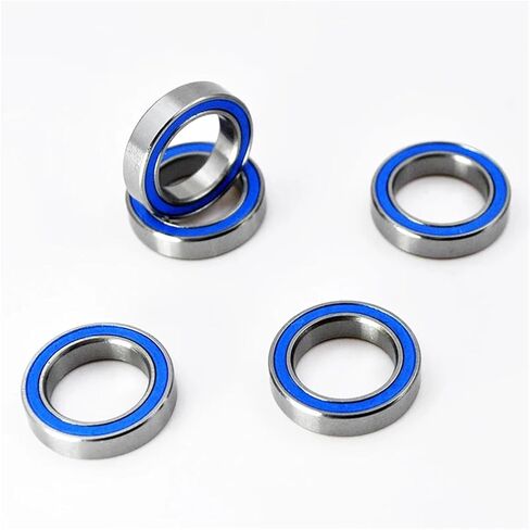 4pcs Rubber Seal 2RS Miniature Ball Bearings 2x6x3 3x9x4 4x8x3 5x8x2.5 4x10x4 5x10x4 5x11x4 6x12x4 12x18x4mm RC Car Bearing Kit(4x8x3mm) in Saudi Arabia