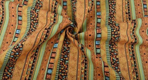 5 Pcs Floral Cotton Fabric - Precut Quilt Sewing Quilting Fabric (19.6x19.6in) in Saudi Arabia