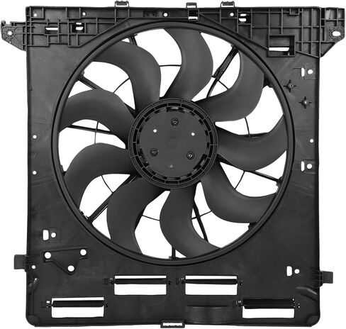 Radiator Fan Assembly fit for 2020-2022 for Ford for Explorer 2.3L 2020-2022 for Ford for Explorer 3.0L 2020-2022 for Lincoln for Aviator 3.0L Engine Cooling Fan 624880 in Kuwait