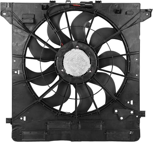 Radiator Fan Assembly fit for 2020-2022 for Ford for Explorer 2.3L 2020-2022 for Ford for Explorer 3.0L 2020-2022 for Lincoln for Aviator 3.0L Engine Cooling Fan 624880 in Kuwait