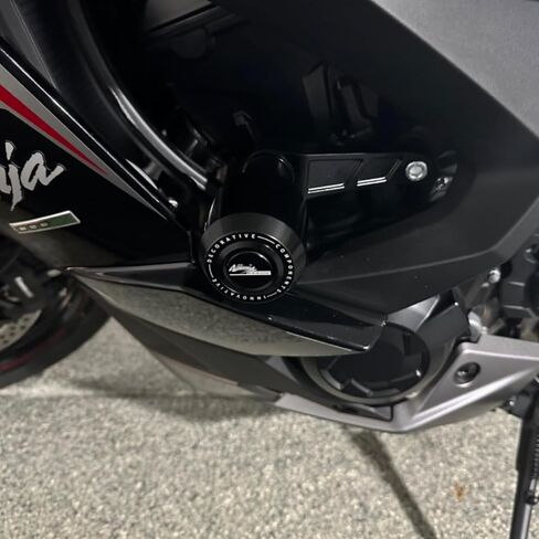 مزلقات الإطار Ninja1100SX مناسبة للنينجا 1100SX 2025 | Ninja1100SX حماية السقوط من المتزلجون حماية 2025 نينجا 1100SX حامي السقوط 2025 نينجا 1100SX ملحقات GN in Saudi Arabia