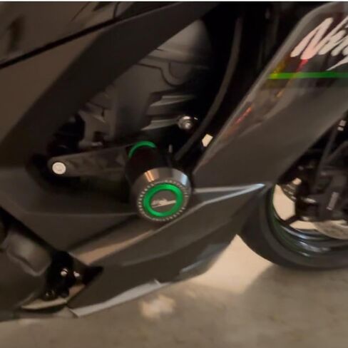 مزلقات الإطار Ninja1100SX مناسبة للنينجا 1100SX 2025 | Ninja1100SX حماية السقوط من المتزلجون حماية 2025 نينجا 1100SX حامي السقوط 2025 نينجا 1100SX ملحقات GN in Saudi Arabia