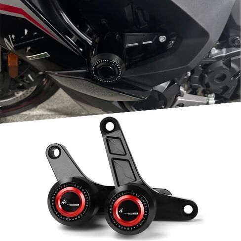 مزلقات الإطار Ninja1100SX مناسبة للنينجا 1100SX 2025 | Ninja1100SX حماية السقوط من المتزلجون حماية 2025 نينجا 1100SX حامي السقوط 2025 نينجا 1100SX ملحقات GN in Saudi Arabia