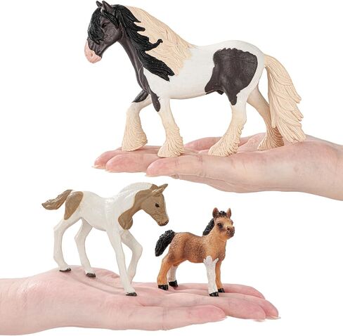 35 PCS Horse Toys Farm Set, Solid Realistic Animal Toy, Girls Toys in Saudi Arabia