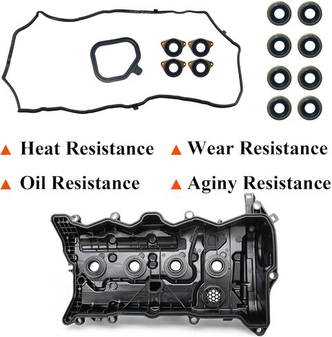 مجموعة حشية غطاء صمام أسطوانة المحرك VS50563 مناسبة لـ 2006-2015 Honda Civic 1.8L، لـ 2016-2017 Honda HR-V 1.8L، مجموعة حشية غطاء الصمام لـ 2013-2015 Acura ILX 2.0L استبدال OE # 12341RNAA01 in Saudi Arabia