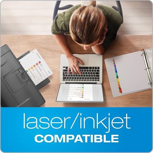 Oxford OneStep Binder Dividers, Dividers for 3 Ring Binder, Monthly Divider Sets, 12 Tabs, Jan-Dec, Customizable Table of Contents, Reversible Multicolor Tabs, 3 Sets (89401) in Saudi Arabia