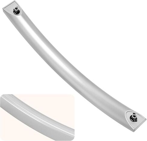 ME17R7021ES ME19R7041FS Microwave Door Handle, DE94-04309A DE94-04309B Handle, Compitable with Samsung ME21R7051SS ME21R7051SG Microwave(See Figure 4 for Specific Models), Contains 2 Screws in Kuwait