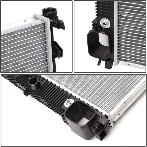 DNA Motoring OEM-RA-2875 مشعاع تبريد أساسي من الألومنيوم على طراز المصنع متوافق مع 07-11 Mercedes-Benz CL550 / CL600، 12-13 S350، 08-09 S450 AT، 25-1/4 بوصة عرض × 18-3/16 بوصة ارتفاع × 1-5/8 بوصة عمق in Saudi Arabia