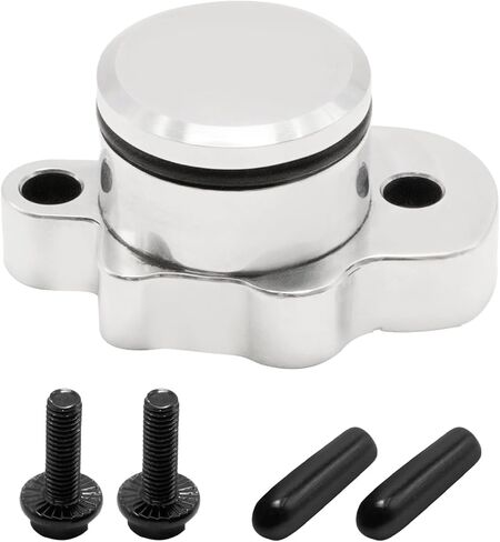 MDEOOSKY Oil Pump Plug Cover with O-Ring Port Cap Mounting Bolts, Replacement for Yamaha PW50 1994-2024 in Saudi Arabia