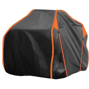 غطاء X AUTOHAUX ATV لـ Can-am OUTLANDER XT 700/X MR 700 مقاوم للماء 4 عجلات غطاء رباعي للحماية من الشمس والمطر في الهواء الطلق 210D-PU أسود 230x124x123 سم/90.6x48.8x48.4in in Kuwait