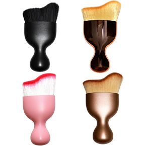 6Pcs Car Interior Cleaning Soft Brushes, Car Interior Beauty Brush,Car Interior Dusting Brush,Suitable for Cleaning Car Interior or Exterior,Air Conditioning Vents, Leather in Kuwait