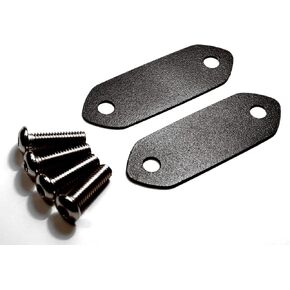 Mirror Block Plates compatible with the Kawasaki Ninja 250R / 300/400 / 650 / ZX-6R in Kuwait