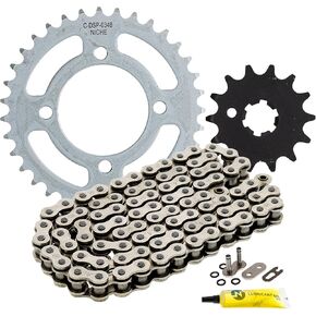 NICHE Drive Sprocket Chain Combo for Yamaha TTR110E Front 14 Rear 35 Tooth 420 X-Ring 90 Links in Kuwait