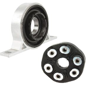 Driveshaft Flex Disc + Driveshaft CENTER Support Bearing Kit 26117542238, 26127521856, 26 11 7 542 238, 26 12 7 521 856 in Kuwait