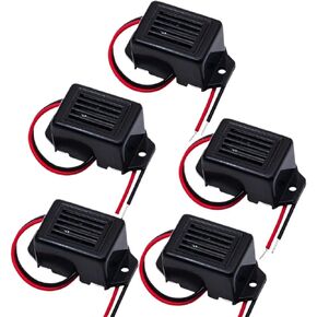 5PCS Alarm Buzzer DC 12V 85dB Mini Electronic Alarm Buzzers Constant Tone in Kuwait