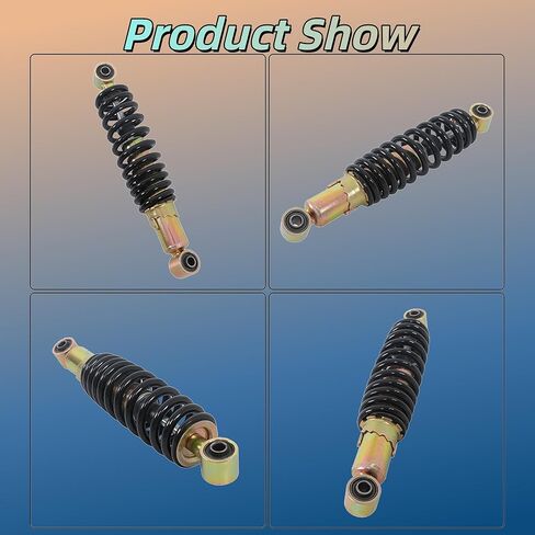 Zeech دراجة نارية الخلفية صدمة 10.5in العين إلى العين امتصاص الصدمات استبدال لياماها TTR110 BW80 PW80 PY80 TTR90 in Kuwait