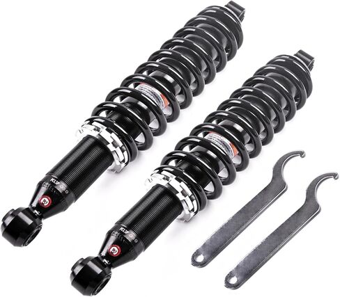 KLV Front Left Right Shock Absorber Compatible with 2008 2009 2010 2011 2012 Kawasaki Teryx 750 4x4 KRF750 BF 45014-0232 ATV Twin Tube Shocks 2pcs in Saudi Arabia