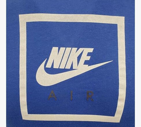 Nike Sportswear Men's Graphic Short Sleeve T-Shirt (X-Large, Purple/Air Box Logo) in Saudi Arabia