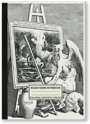 Mifuner A5 دفتر يوميات ورقي مسطر، 5.8x8.3 بوصة دفاتر ملاحظات ورقية مسطرة واسعة للعمل، 60 ورقة (120 صفحة) دفاتر ملاحظات مبطنة، نمط متنوع من تصميمات الأغطية الناعمة المفكرة المسطرة. محارة in Kuwait