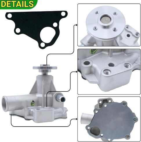 145017951 Engine Water Pump For Perkins 403C-15 404C-22 404C-22T 103.15 104.19 104.22 100 400 Series For New Holland TC40 TC45 1720 1925 LS150 L160 LX565 LX665#SBA145017780 SBA145017721 145017950 in Saudi Arabia