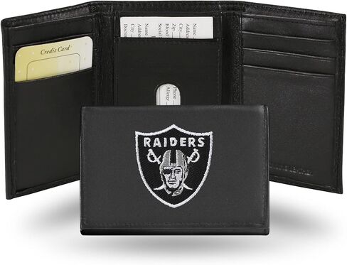 Rico Industries NFL Football Baltimore Ravens Embroidered Tri-fold Wallet in Kuwait