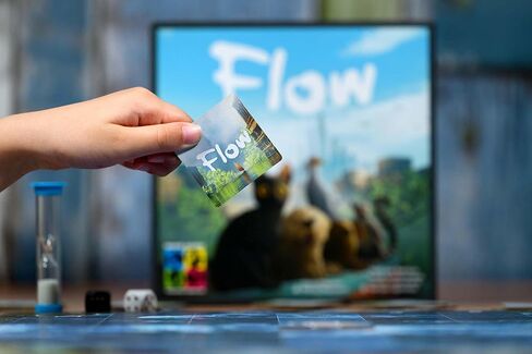 Flow: The Official Cooperative Board Game | Strategy Game for 1–4 Players Ages 8+ | Based on The Award-Winning Animated Film | Family & Solo Play | Survive The Flood, Rescue Allies in Saudi Arabia