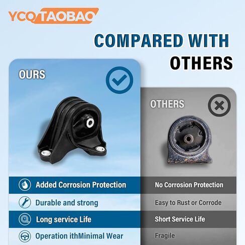Automatic Transmission Mount 1PC Replaces 41022AL04A Compatible with Subaru Legacy 2015 2016 2017 2018 Compatible with Subaru Outback 2015 2016 2017 2018 in Saudi Arabia