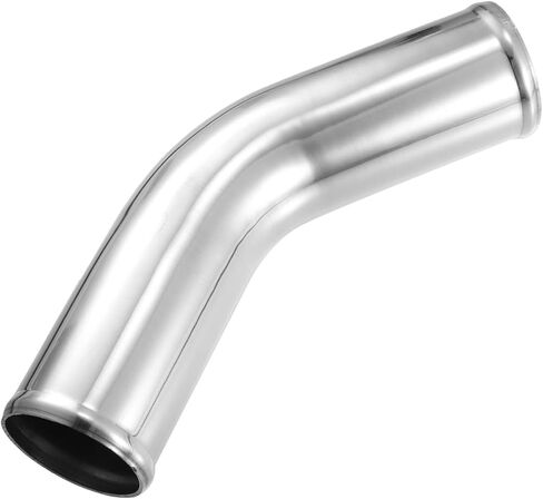 OD 70mm 2.75" Length 12" 300mm Aluminum Alloy Tube Intercooler Pipe 45 Degree Air Intake Tube Silver Tone for Car Item Replacement in Saudi Arabia